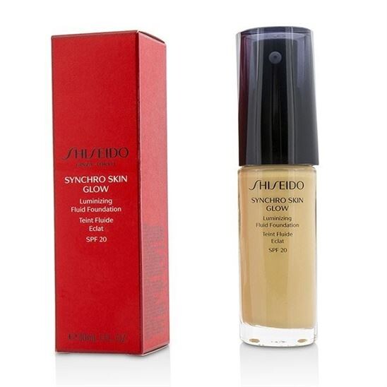 Shiseido Synchro Skin Luminizing SPF20 03 Golden Sıvı Fondöten - 3