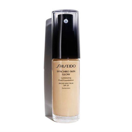 Shiseido Synchro Skin Luminizing SPF20 04 Golden Sıvı Fondöten - 1