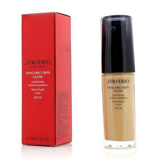 Shiseido Synchro Skin Luminizing SPF20 04 Golden Sıvı Fondöten - 3