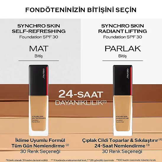 Shiseido Synchro Skin Radiant Lifting 120 Fondöten  - 4