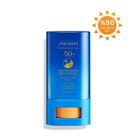 Shiseido UV Protective Clear Stick SPF 50 + Wetforce Güneş Koruyucu 20g - 4