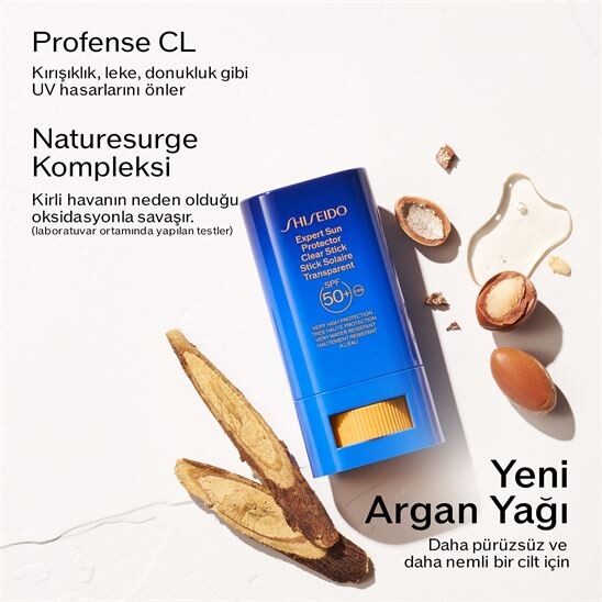 Shiseido UV Protective Clear Stick SPF 50 + Wetforce Güneş Koruyucu 20g - 7