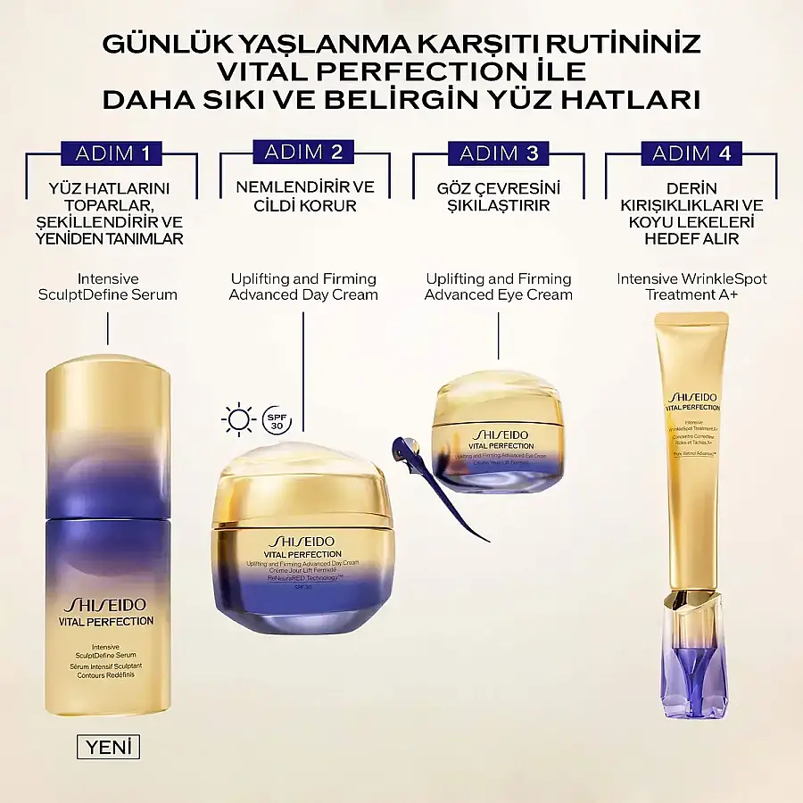 Shiseido Vital Perfection Intensive SculptDefine Serum 40 ml - 4
