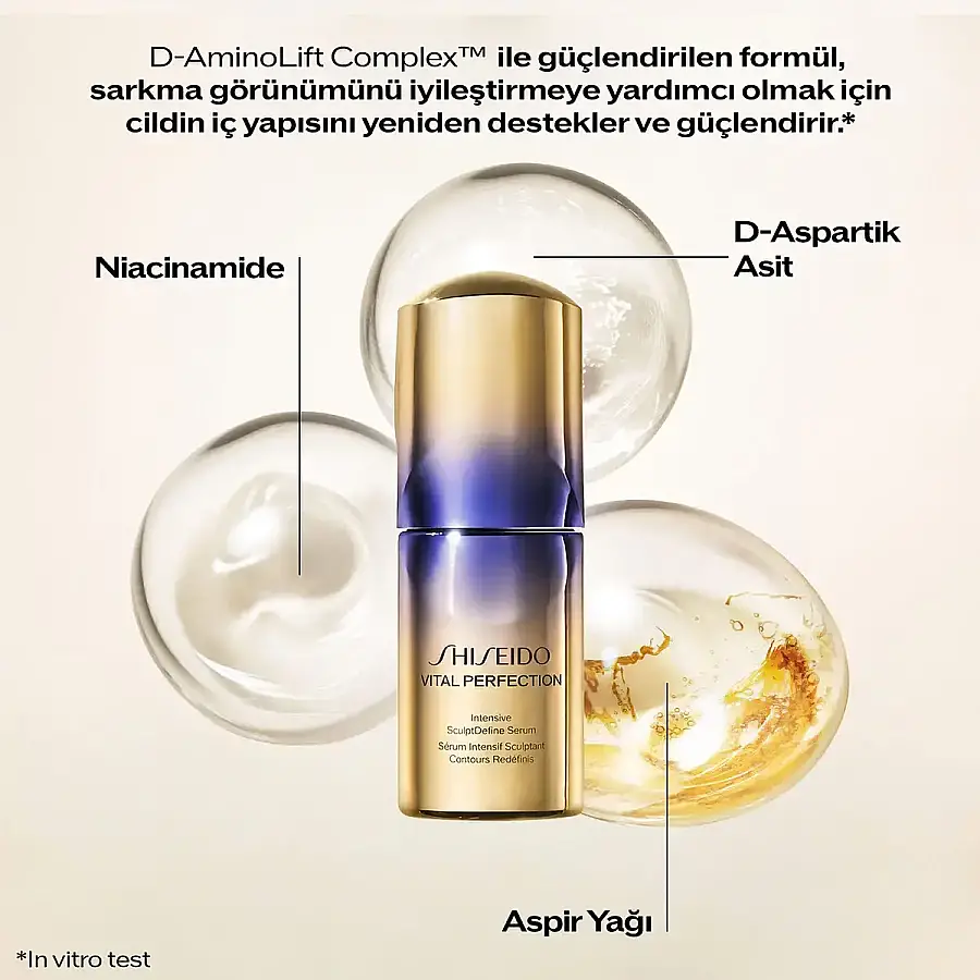 Shiseido Vital Perfection Intensive SculptDefine Serum 80 ml - 4