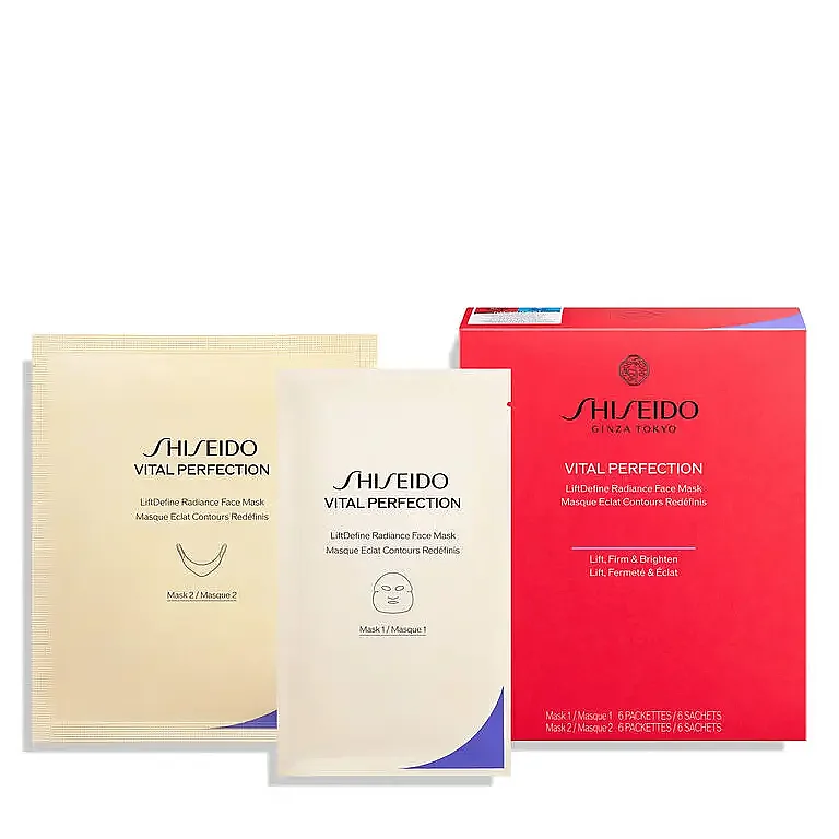 Shiseido Vital Perfection LiftDefine Radiance Face Mask YENİ AMBALAJ 2026