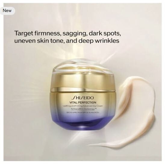 Shiseido Vital Perfection Uplifting and Firming Advanced Day Cream SPF30 50 ml - 5