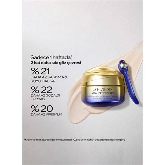 Shiseido Vital Perfection Uplifting Firming Advanced Eye Cream 15 ml Göz Kremi - 5