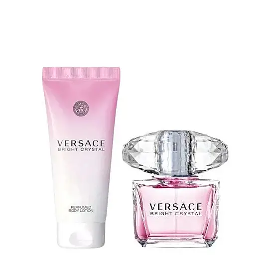 Versace Bright Crystal EDT 90 ml Kadın Parfüm Hediye Seti - 2