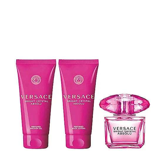 Versace Crystal Bright Absolu EDP 90 ml Kadın Parfüm Set (1)