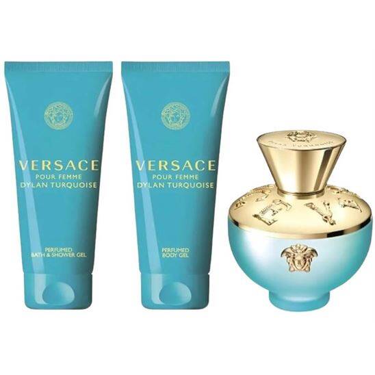 Versace Dylan Turquoise EDT 100 ml Kadın Parfüm Set - 2