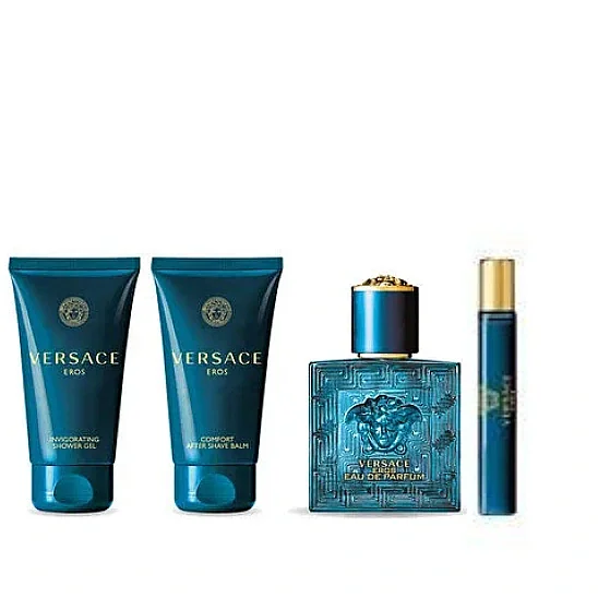 Versace Eros EDP 100 ml Erkek Parfüm Set (1)
