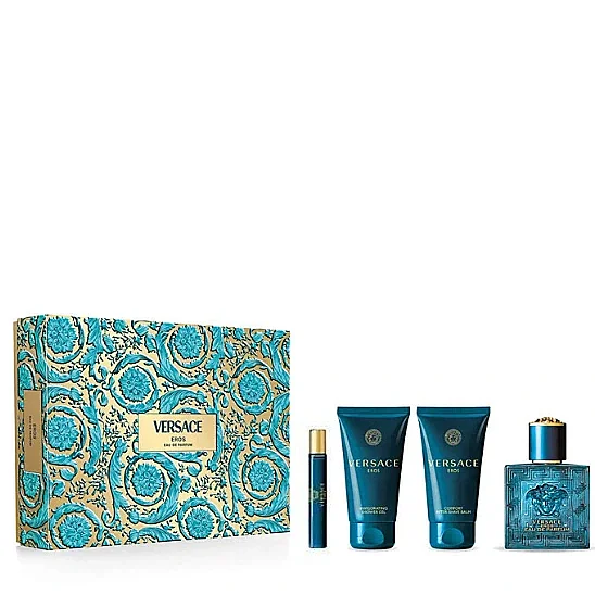 Versace Eros EDP 100 ml Erkek Parfüm Set