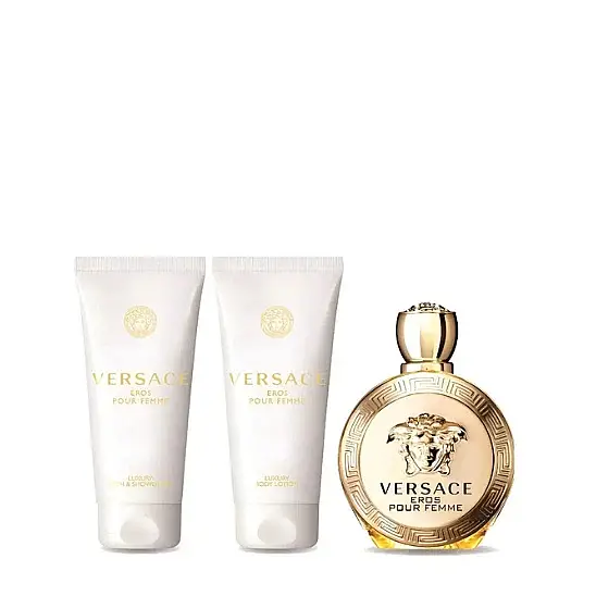 Versace Eros Pour Femme EDP 100 ml Kadın Parfüm Set - 2