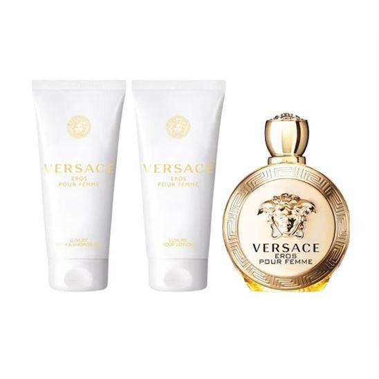 Versace Eros Pour Femme EDP 100 ml Kadın Parfüm Set (1)